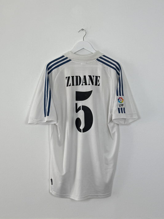 2001/02 Real Madrid Home #5 Zidane (L)