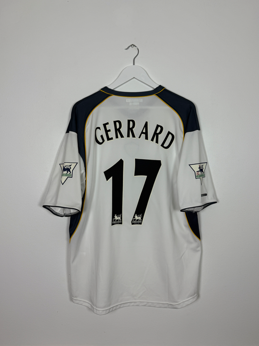 2001/03 Liverpool Away #8 Gerrard (XL)