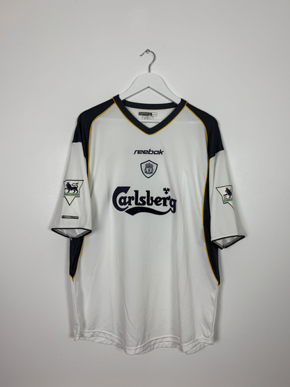 2001/03 Liverpool Away #8 Gerrard (XL)