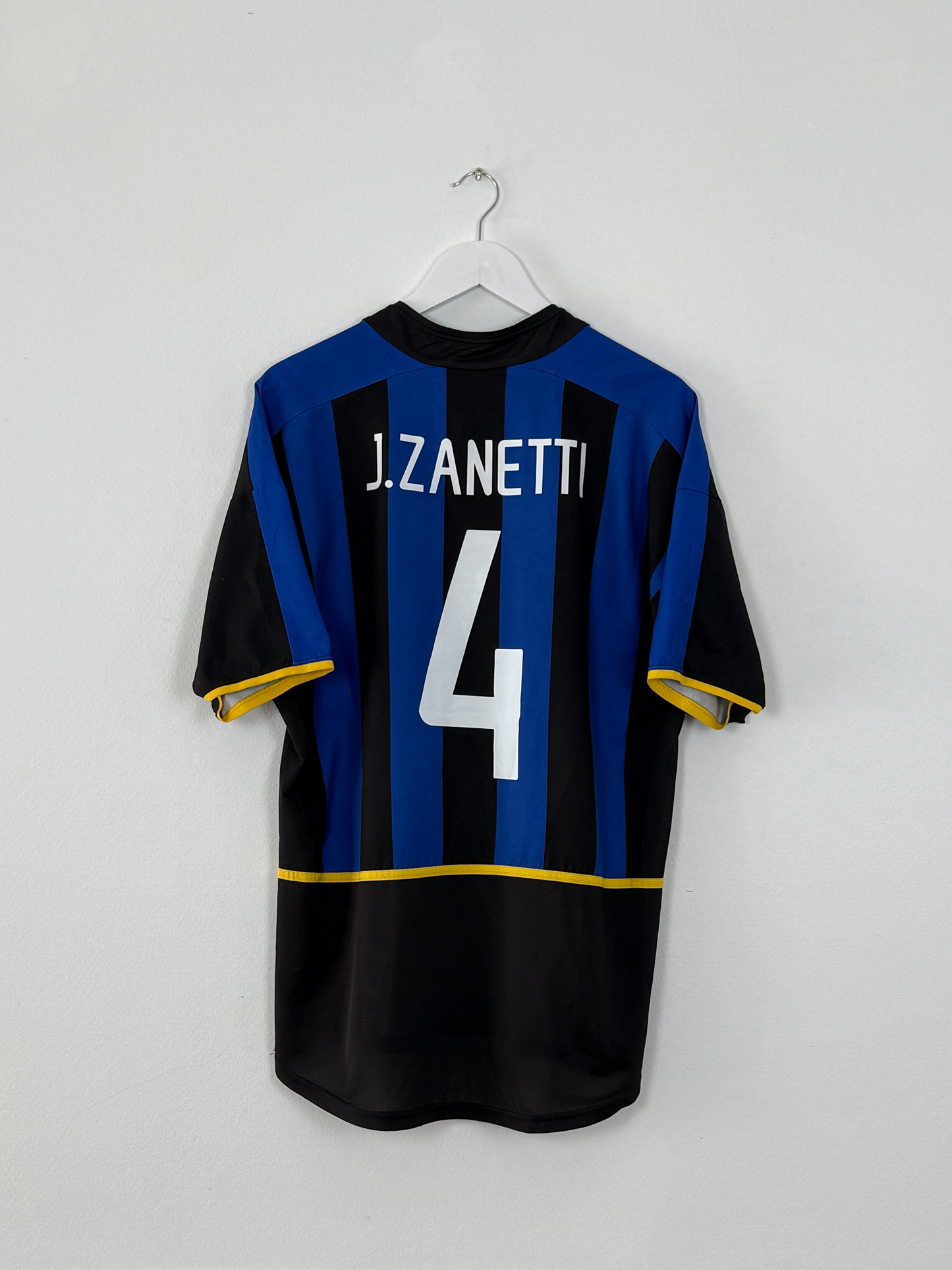 2002/03 Inter Milan Home #4 Zanetti (L)