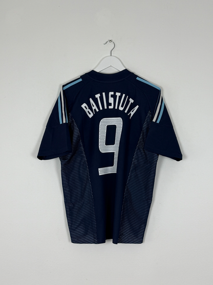 2002 Argentina Away #9 Batistuta (L)