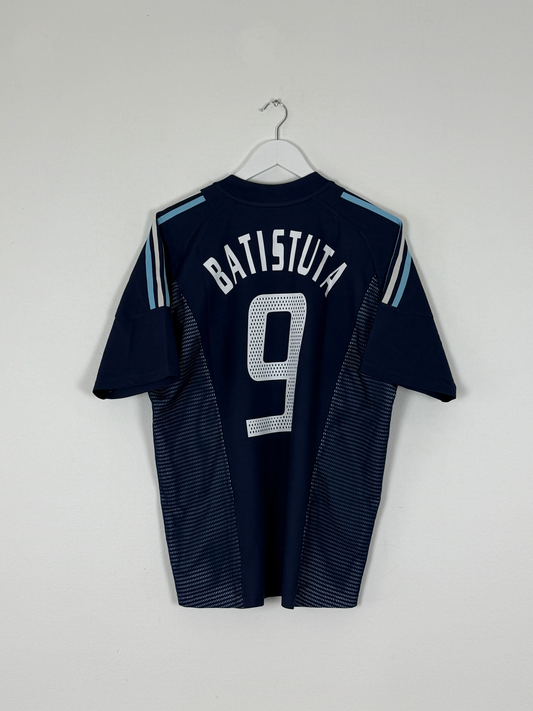 2002 Argentina Away #9 Batistuta (L)