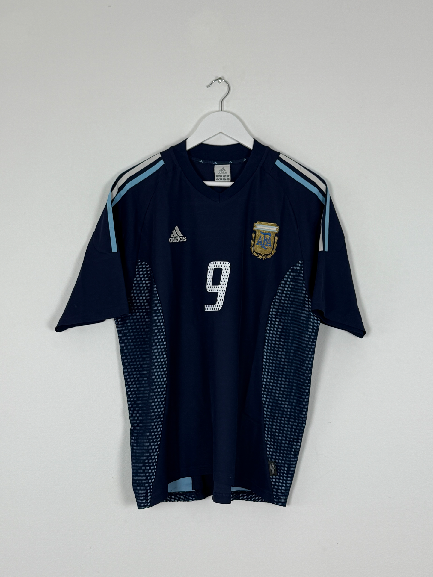 2002 Argentina Away #9 Batistuta (L)