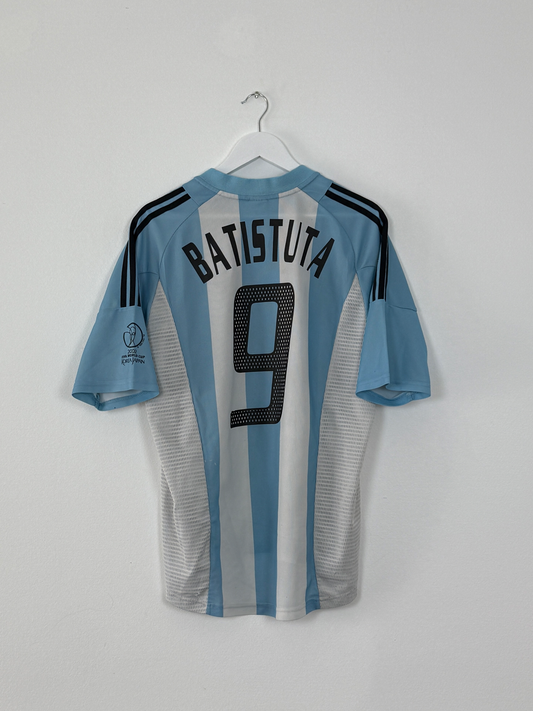 2002 Argentina Home #9 Batistuta (L)