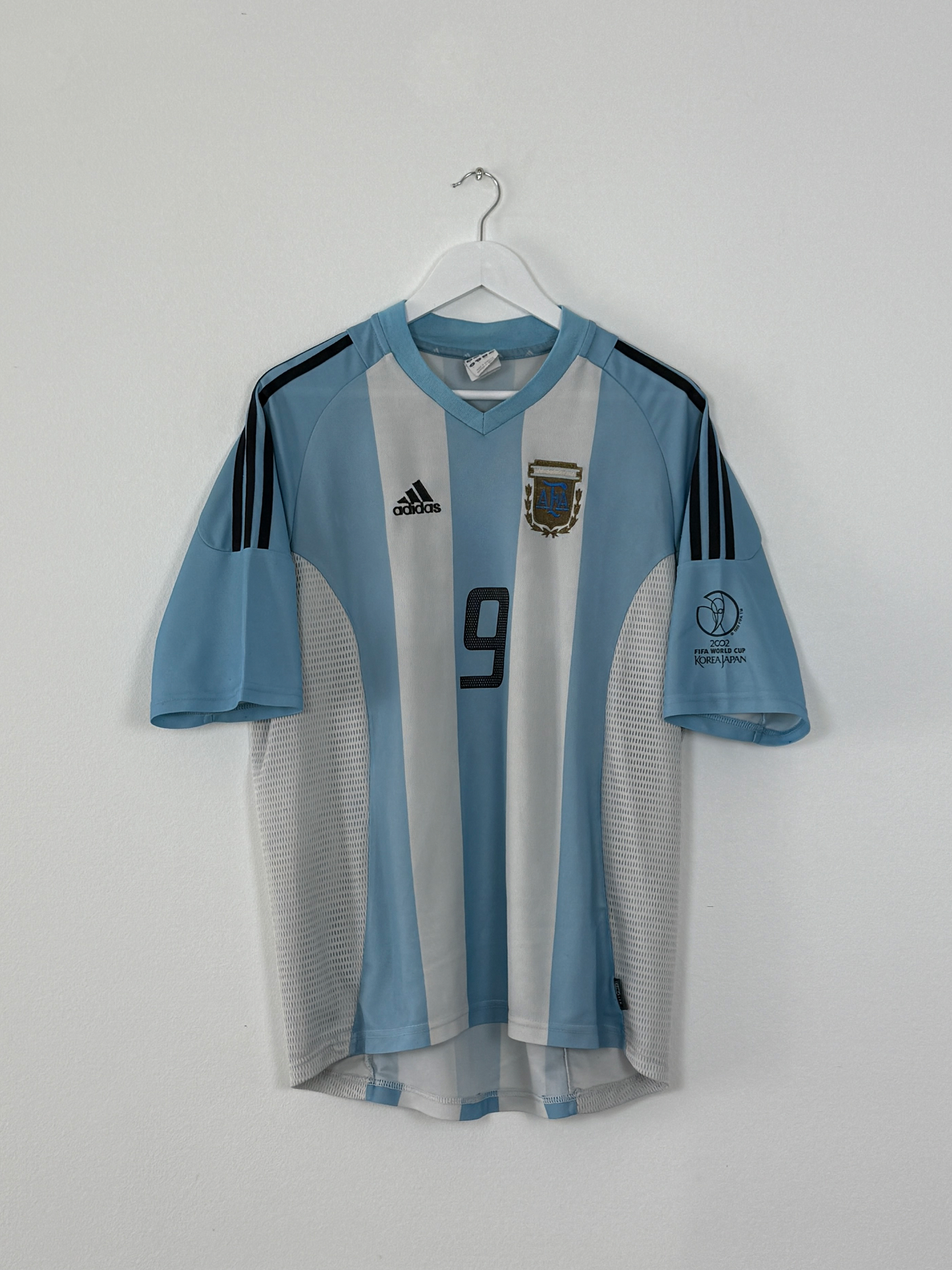 2002 Argentina Home #9 Batistuta (L)