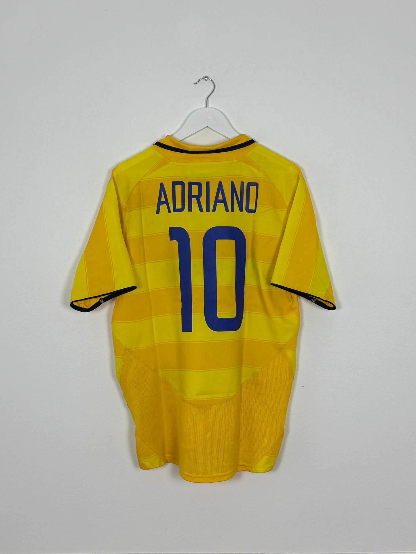 2003/04 Inter Milan Away #10 Adriano (M/L)