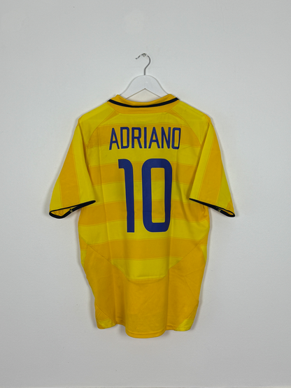 2003/04 Inter Milan Away #10 Adriano (M/L)