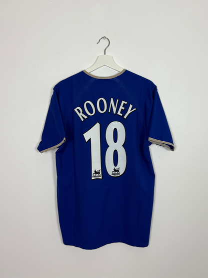 2003/04 Everton Home #18 Rooney (M)
