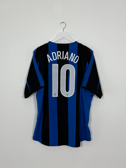 2004/05 Inter Milan Home #10 Adriano (L)