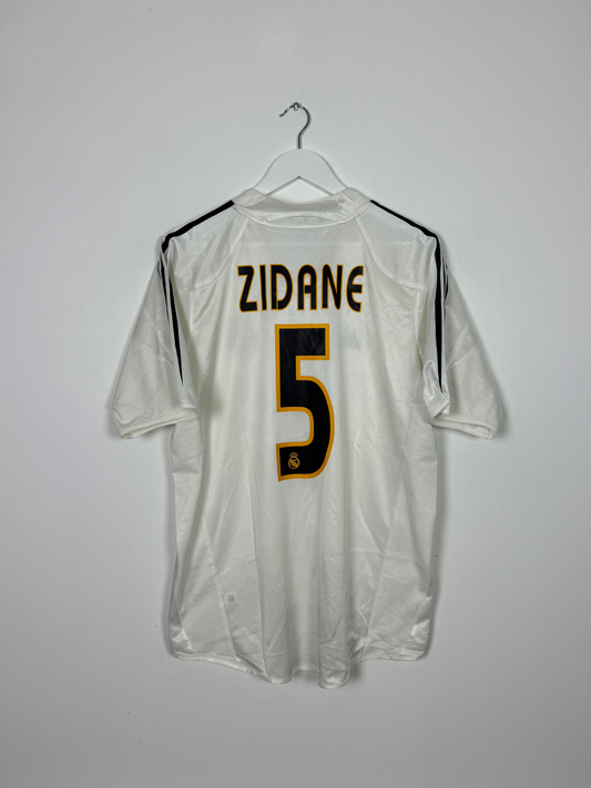 2004/05 Real Madrid Home #5 Zidane (M)
