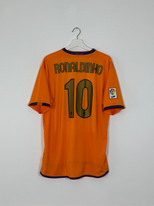 2006/07 FC Barcelona Away Ronaldinho #10 (L/XL)