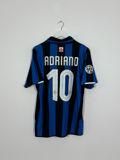2007/08 Inter Milan Home #10 Adriano (M)