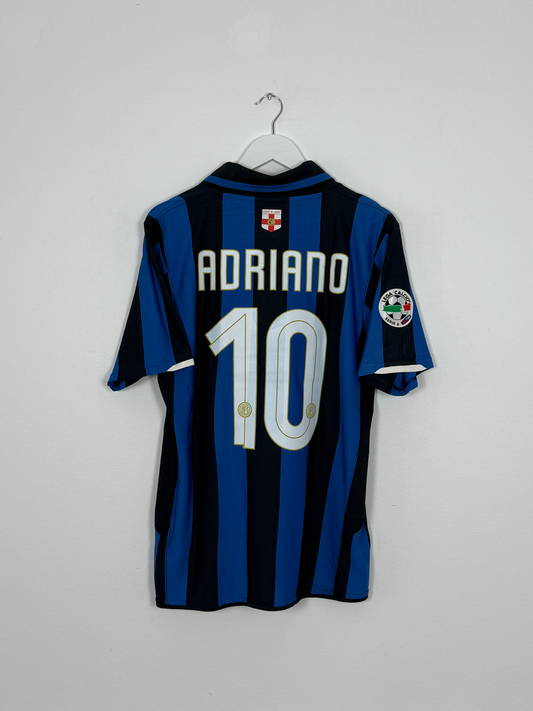 2007/08 Inter Milan Home #10 Adriano (M)