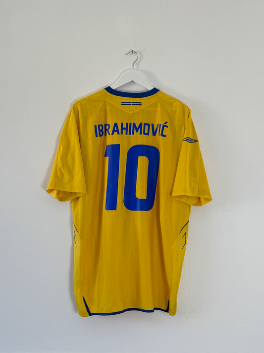 2008 Sweden Home #10 Ibrahimovic (XXL)