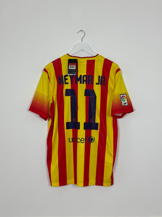 2013/14 FC Barcelona Away #11 Neymar (L, BNWT)