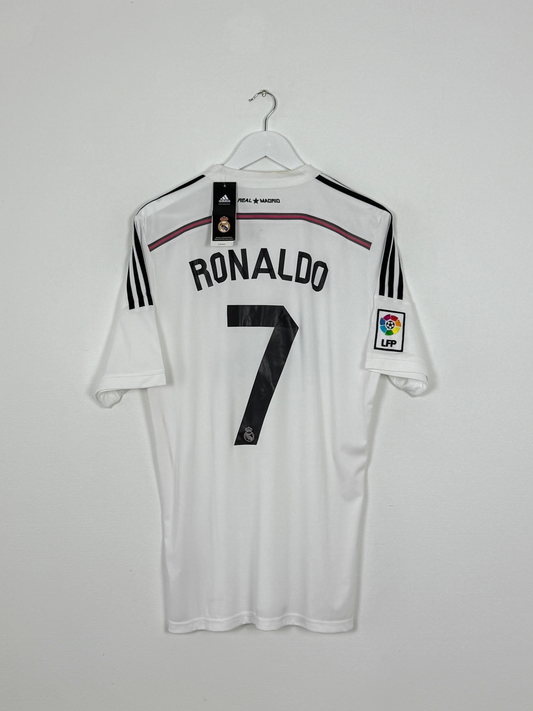 2014/15 Real Madrid Home #7 Ronaldo (L, BNWT)