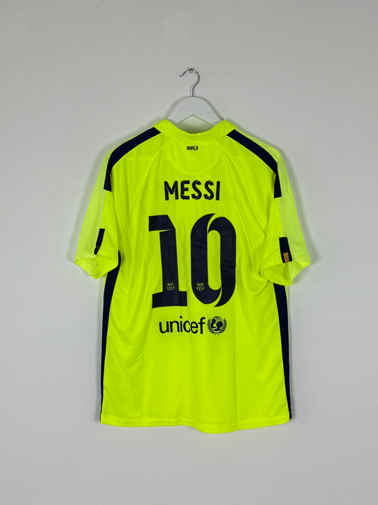 2014/15 FC Barcelona Third #10 Messi (L)