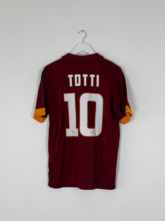 2014/15 AS Roma Home #10 Totti (L)
