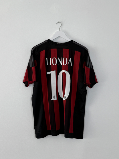 2015/16 AC Milan Home #10 Honda (XL)