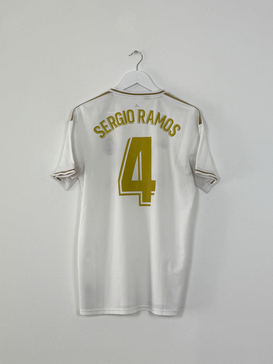 2019/20 Real Madrid Home #4 Sergio Ramos (M)