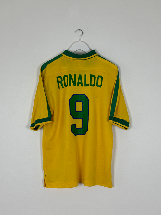1997 Brazil Copa America Home #9 Ronaldo (L)