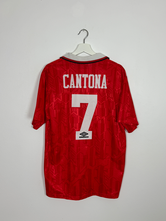 1992/94 Manchester United Home #7 Cantona (L)