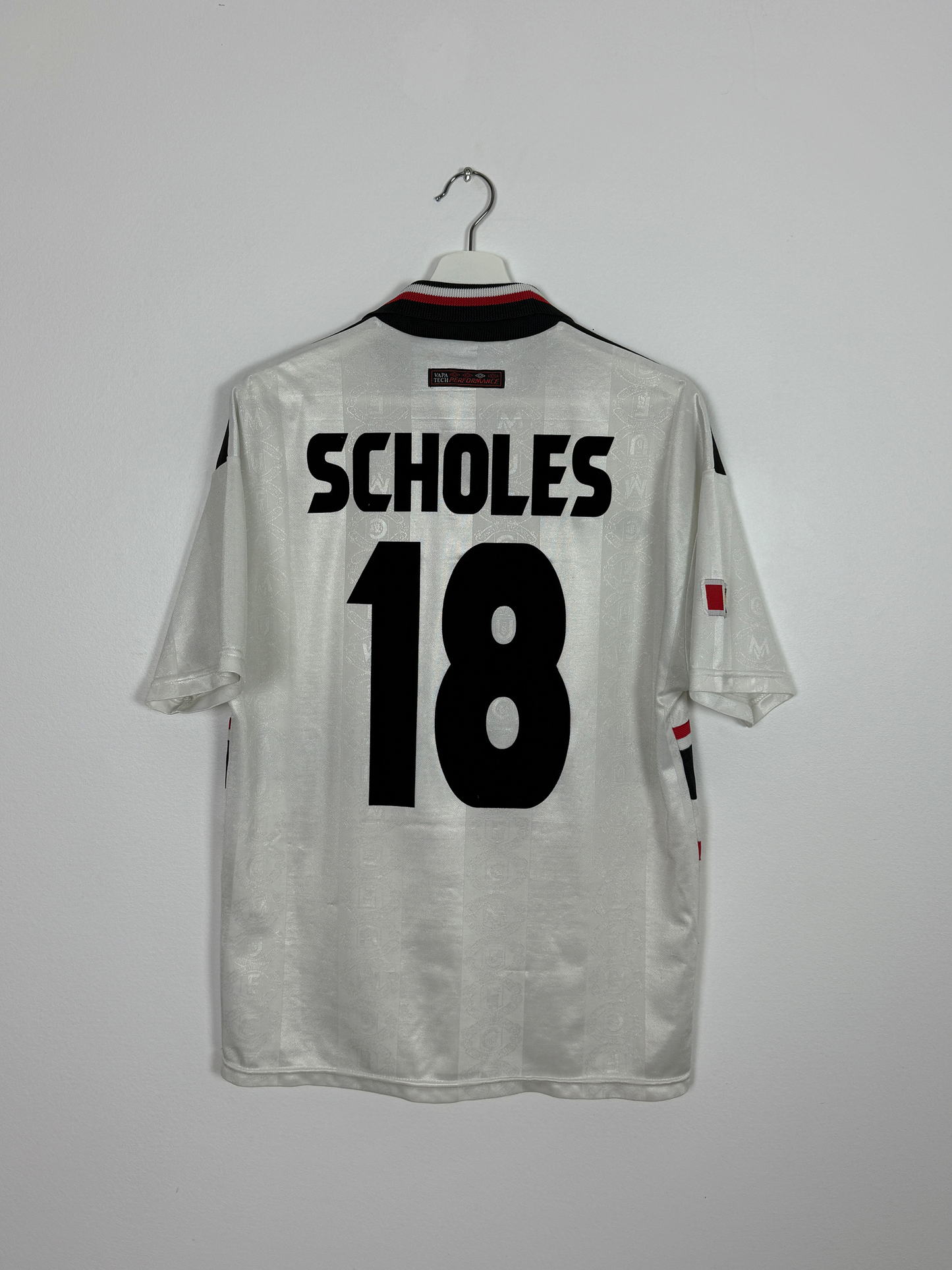 1997/99 Manchester United Away #18 Scholes (M)