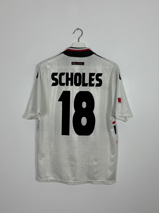 1997/99 Manchester United Away #18 Scholes (M)