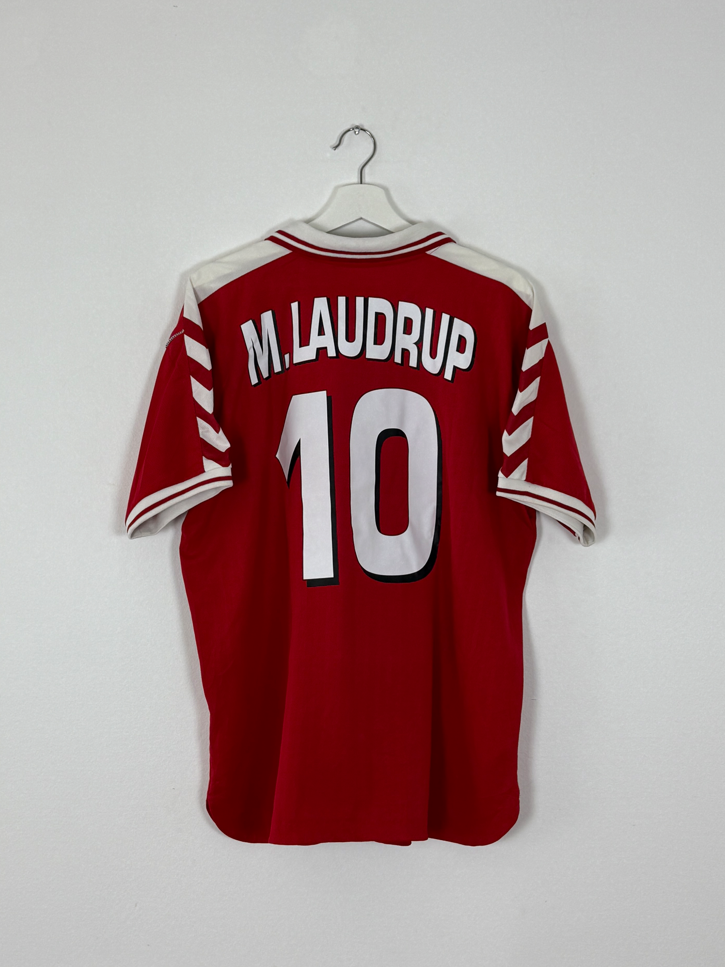 1998 Denmark Home Laudrup #10 (L/XL)