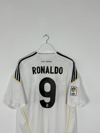 2009/10 Real Madrid Home #9 Ronaldo (XL)