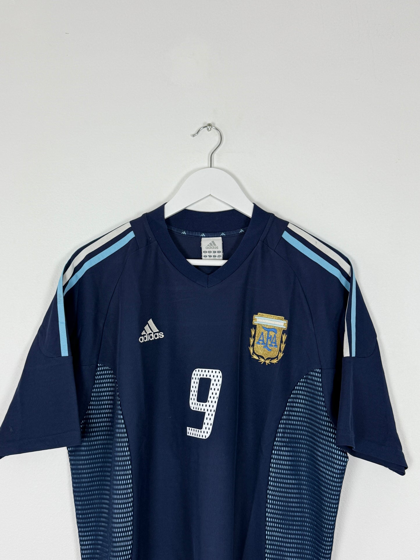 2002 Argentina Away #9 Batistuta (L)
