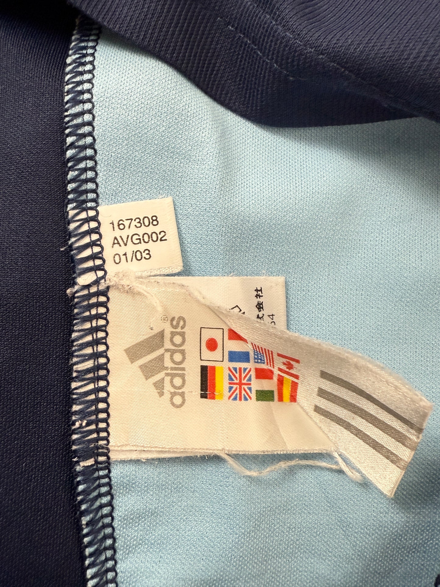 2002 Argentina Away #9 Batistuta (L)