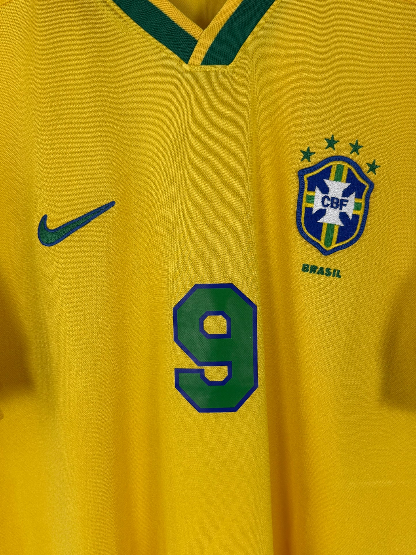 1997 Brazil Copa America Home #9 Ronaldo (L)