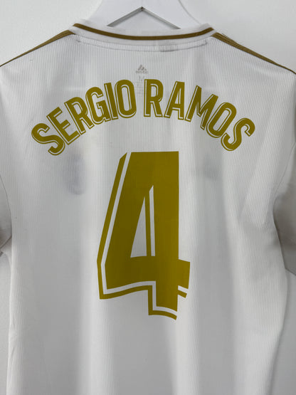 2019/20 Real Madrid Home #4 Sergio Ramos (M)