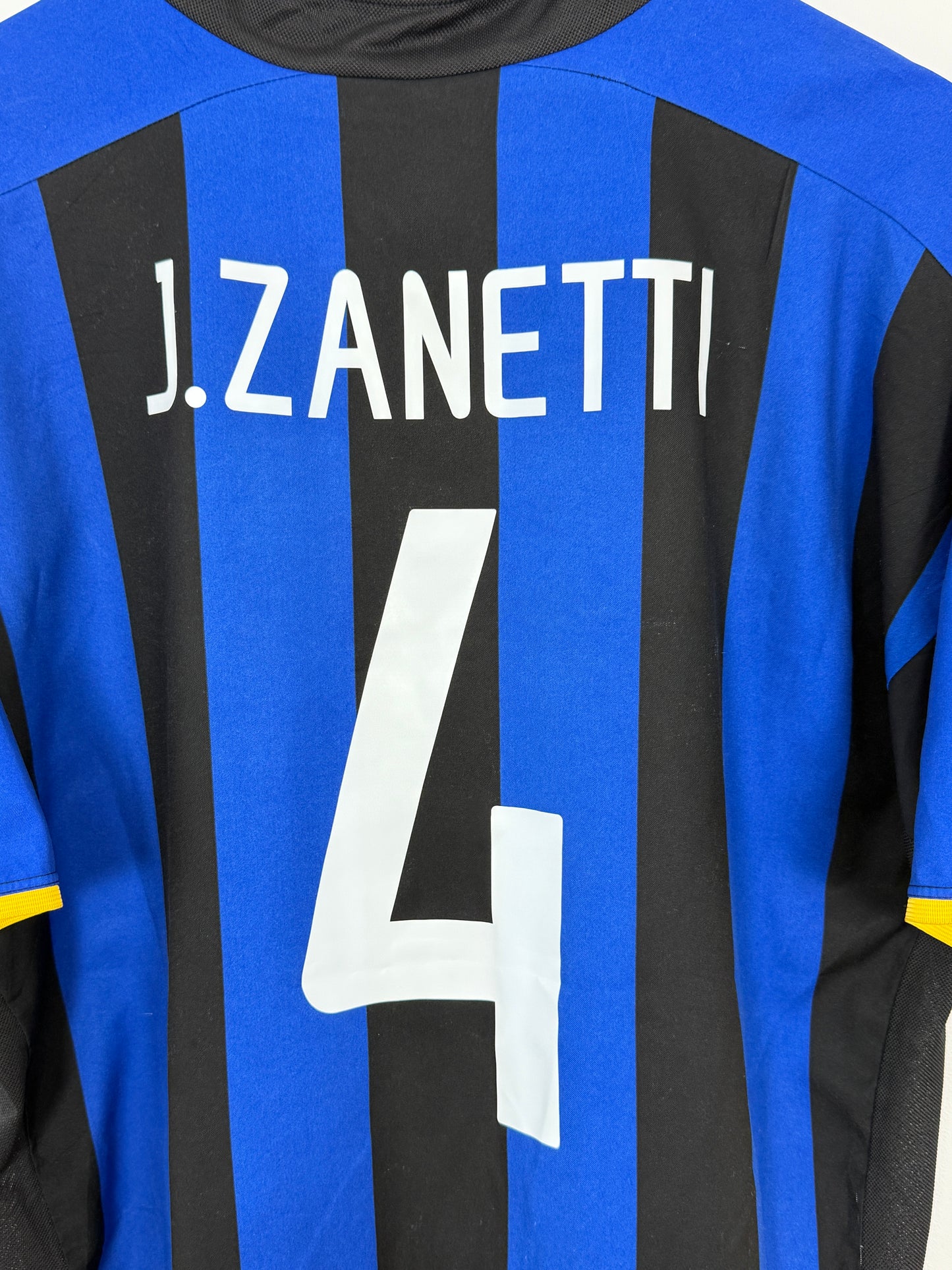 2002/03 Inter Milan Home #4 Zanetti (L)
