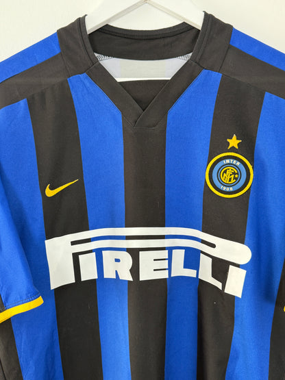 2002/03 Inter Milan Home #4 Zanetti (L)