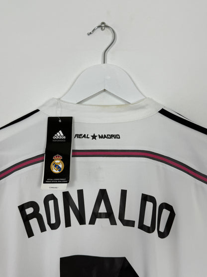 2014/15 Real Madrid Home #7 Ronaldo (L, BNWT)