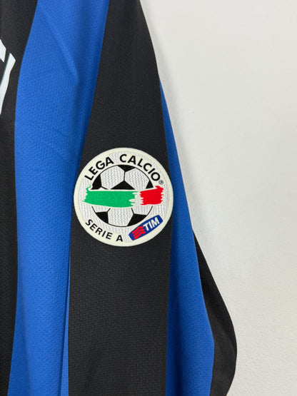 2006/07 Inter Milan Home L/S Zanetti #4 (M/L)