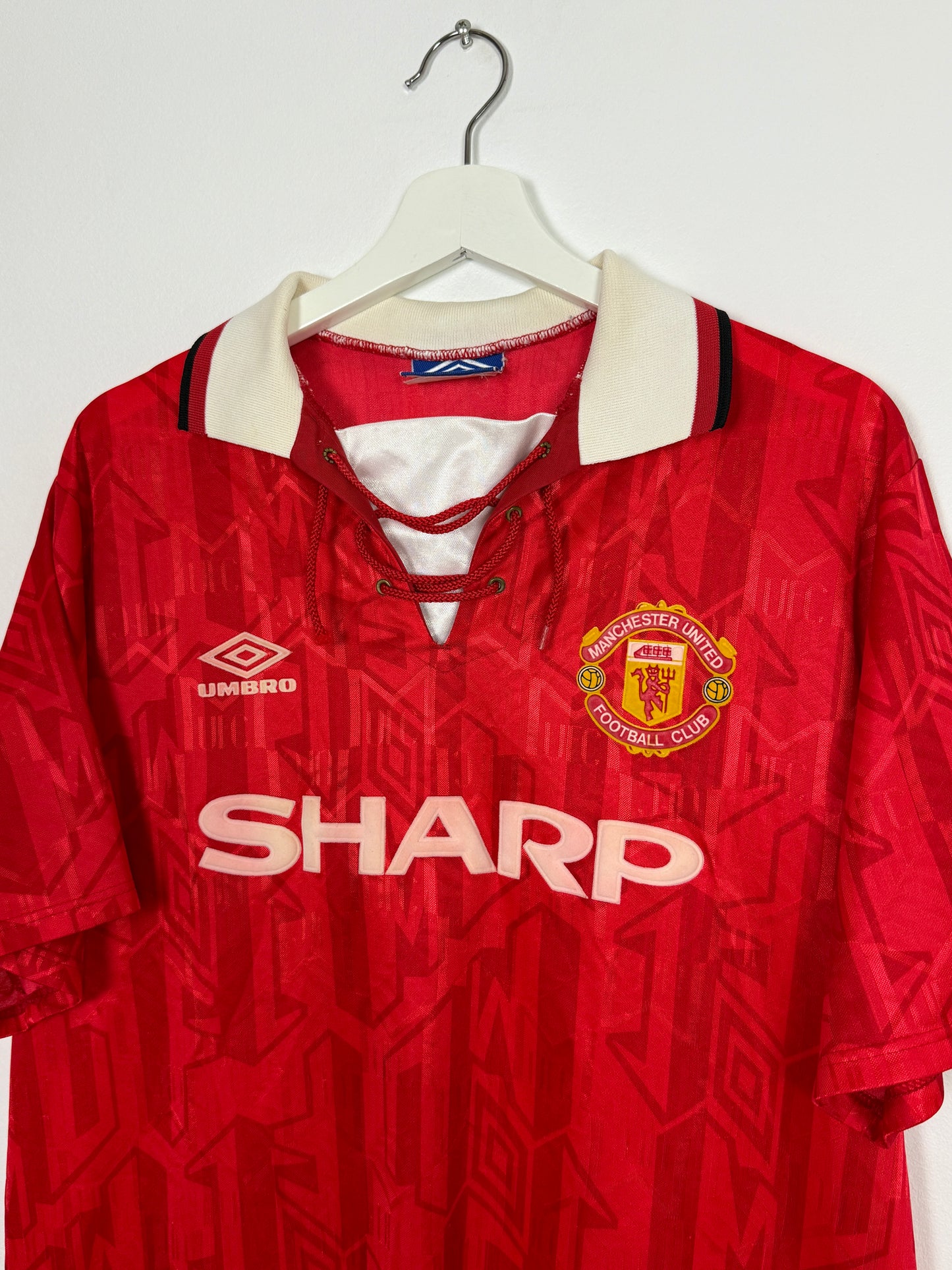1992/94 Manchester United Home #16 Keane (L)