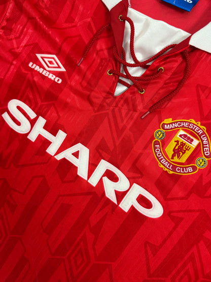 1992/94 Manchester United Home #7 Cantona (L)