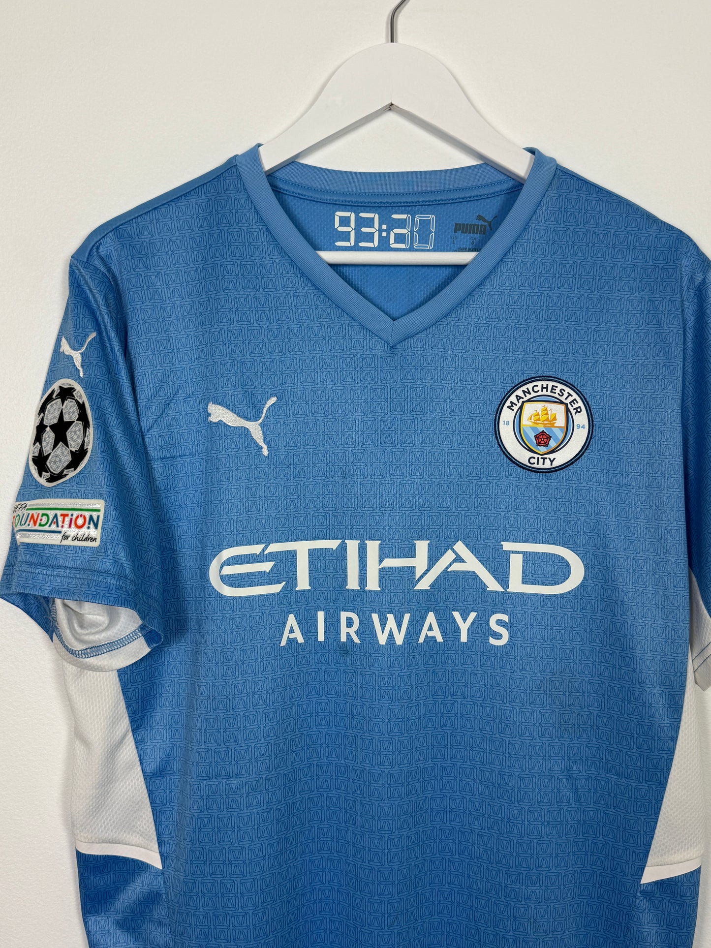 2021/22 Manchester City Home #17 De Bruyne (L)
