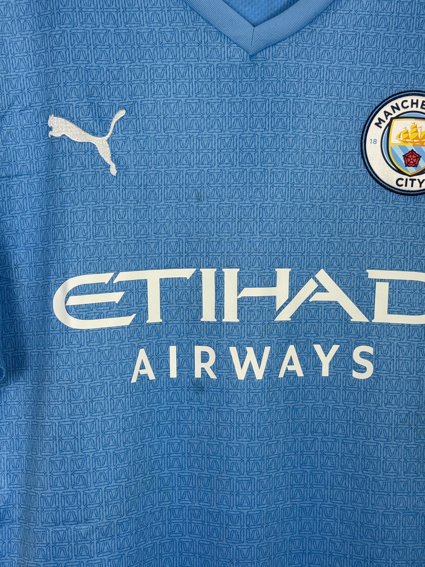 2021/22 Manchester City Home #17 De Bruyne (L)