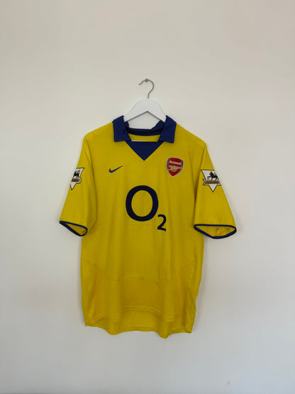 2003/04 Arsenal Away #10 Bergkamp (M)