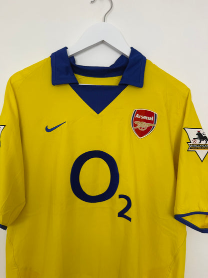 2003/04 Arsenal Away #10 Bergkamp (M)