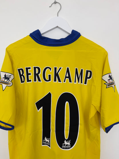 2003/04 Arsenal Away #10 Bergkamp (M)