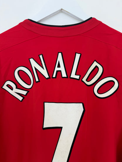 2003/04 Manchester United Home #7 Ronaldo (L, BNWT)