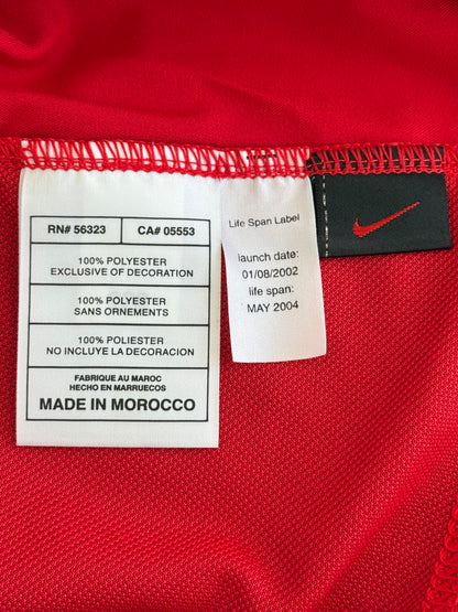 2003/04 Manchester United Home #7 Ronaldo (L, BNWT)