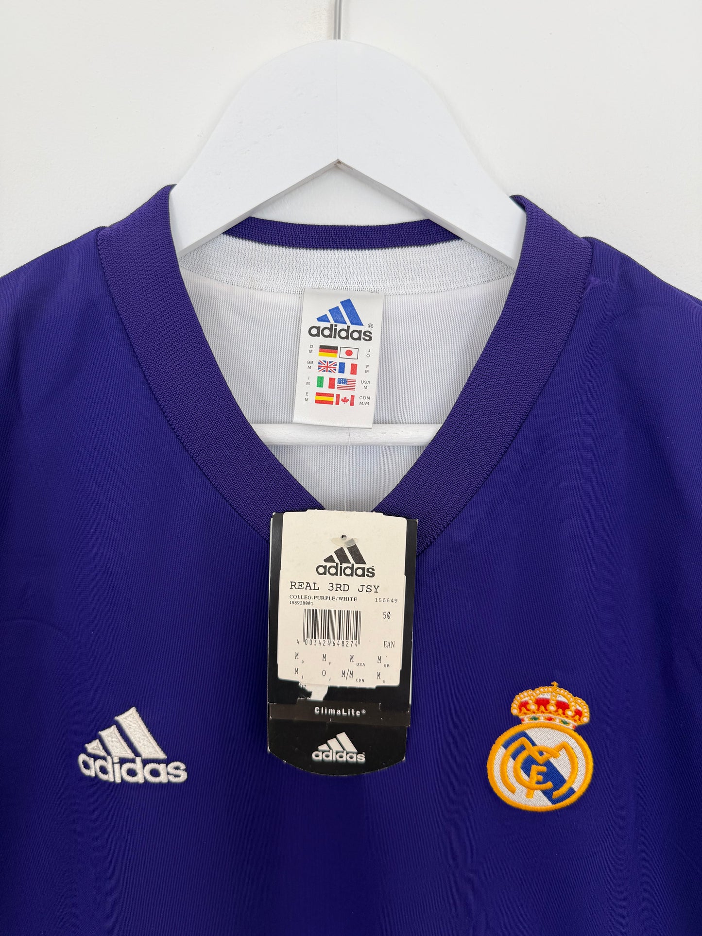 2002/03 Real Madrid Third #11 Ronaldo (M, BNWT)