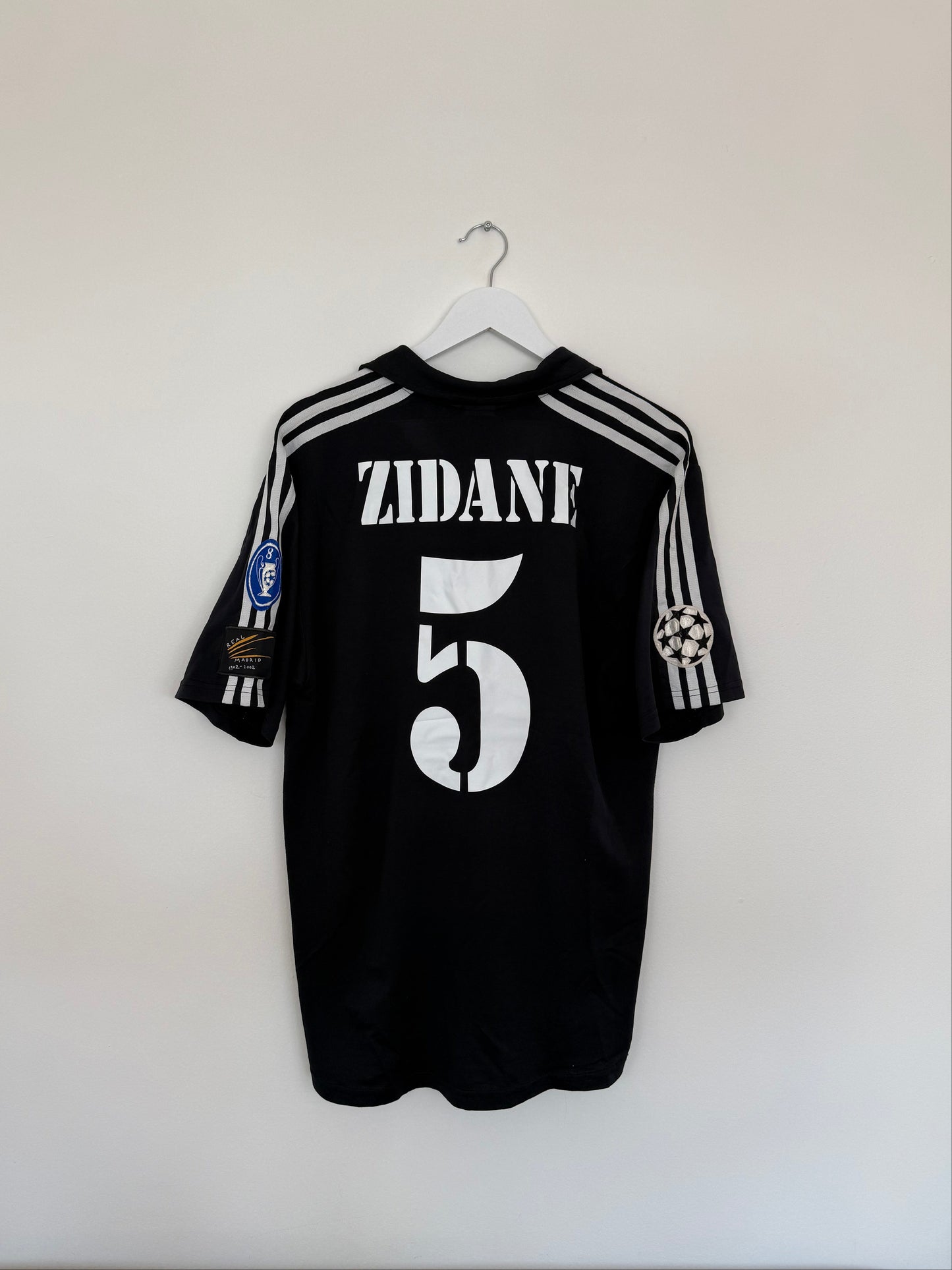 2001/02 Real Madrid UCL Away #5 Zidane (M)