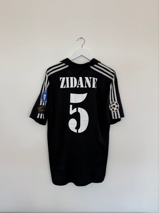 2001/02 Real Madrid UCL Away #5 Zidane (M)
